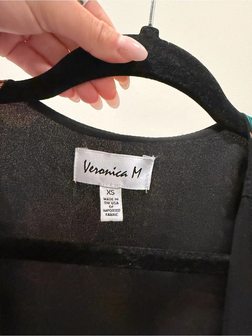 Veronica M Floral Wrap Midi Dress in Green and Pink - Picture 3 of 3